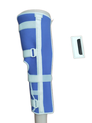 Gancio di ginocchio medico del singolo pannello respirabile con Terry Liner And Aluminum Stay