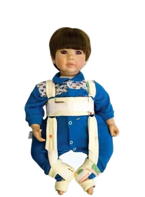 Cablaggio di Pavlik della stecca di abduzione dell'anca del bambino, cablaggio pediatrico di displasia di Pavlik
