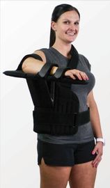 Spalla universale/gancio medico dello stabilizzatore di abduzione dell'imbracatura del braccio con la struttura del metallo