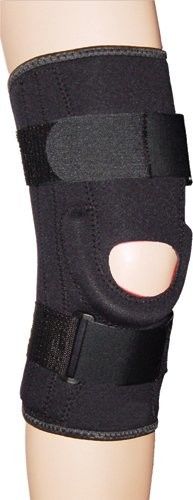 Involucro aperto provvisto di cardini comodo del protettore della patella del gancio di ginocchio per sollievo dal dolore