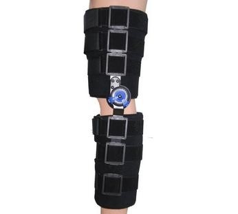 XS S m. L Post Op Adjustable ha munito il gancio di cardini di ginocchio con il supporto del metallo